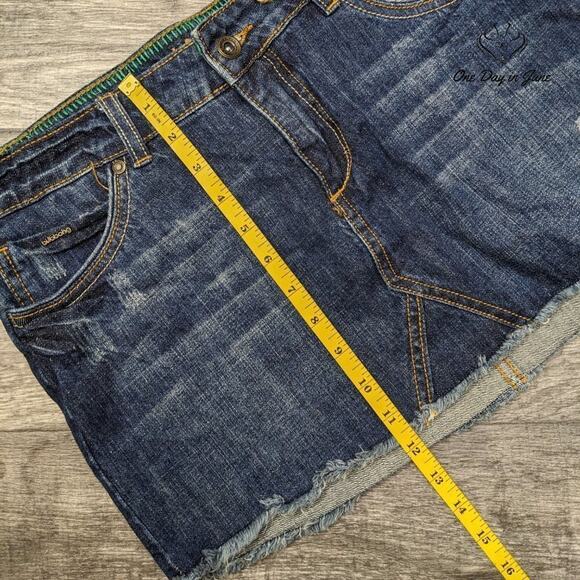 Billabong Juniors The Mini Denim Skirt Size 9 - Picture 4 of 5